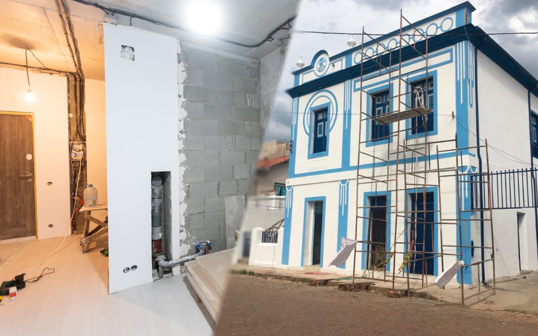 Qual é a diferença da restauração para a reforma?